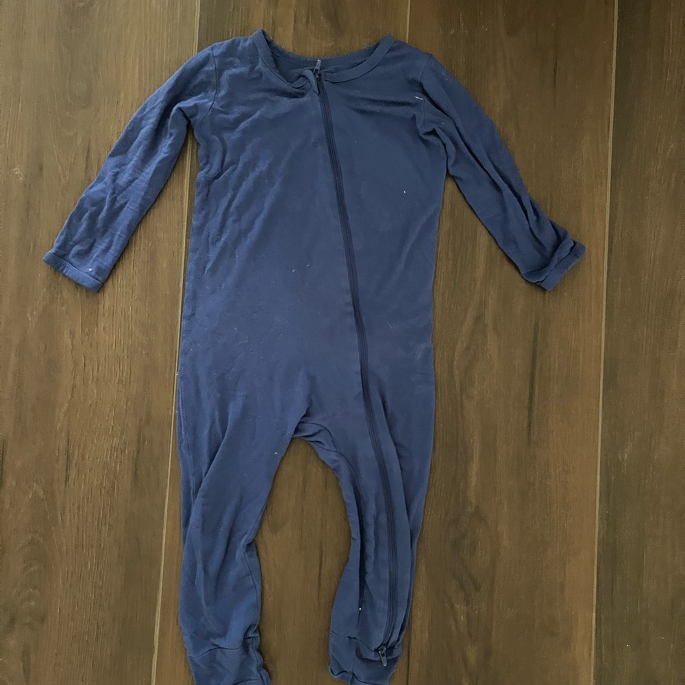 Kyte BABY Navy Blue Kids Footie